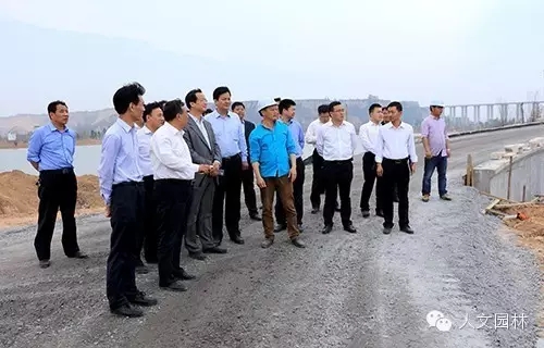 臨近“五·一”，國家文史公園迎來韓城市委書記李智遠和市長褚錦峰等市級四大班子主要領(lǐng)導(dǎo)現(xiàn)場視察