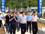 【人文動態(tài)】尋烏縣縣委書記柯巖松一行考察安遠縣市民公園建設(shè)項目